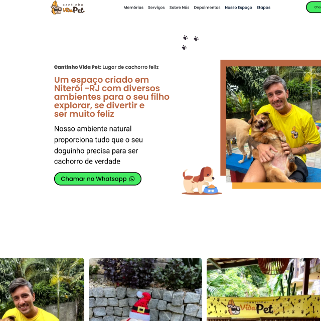 Projeto Cantinho Vida Pet